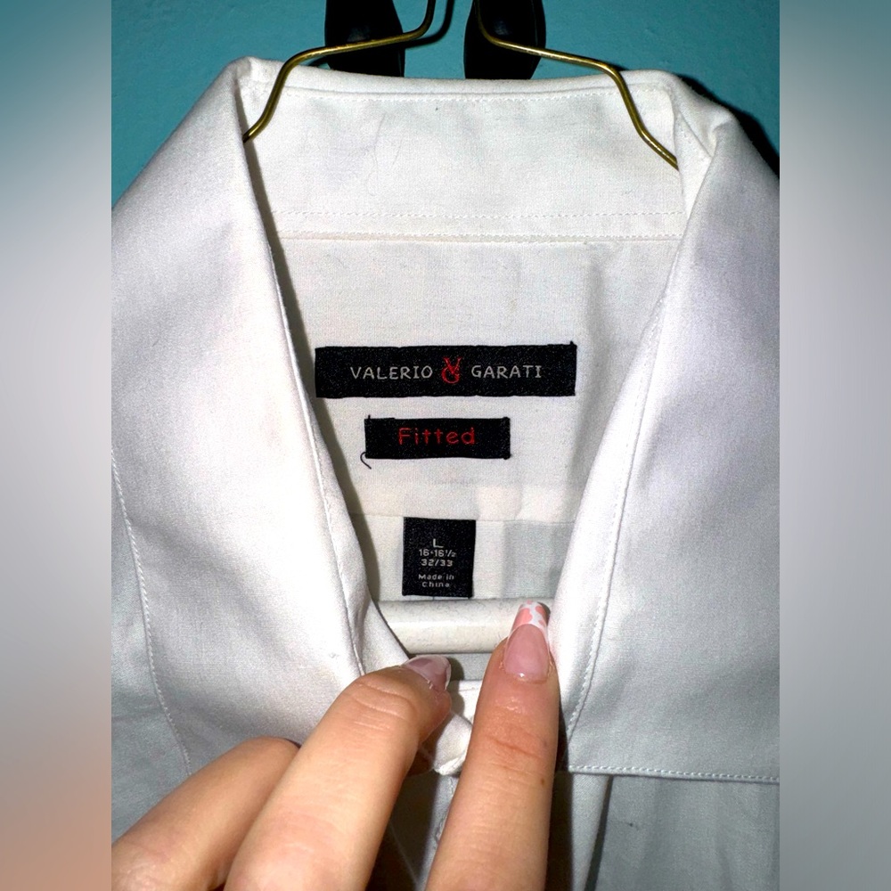 Men’s Valerio & Garati Button Down Size L